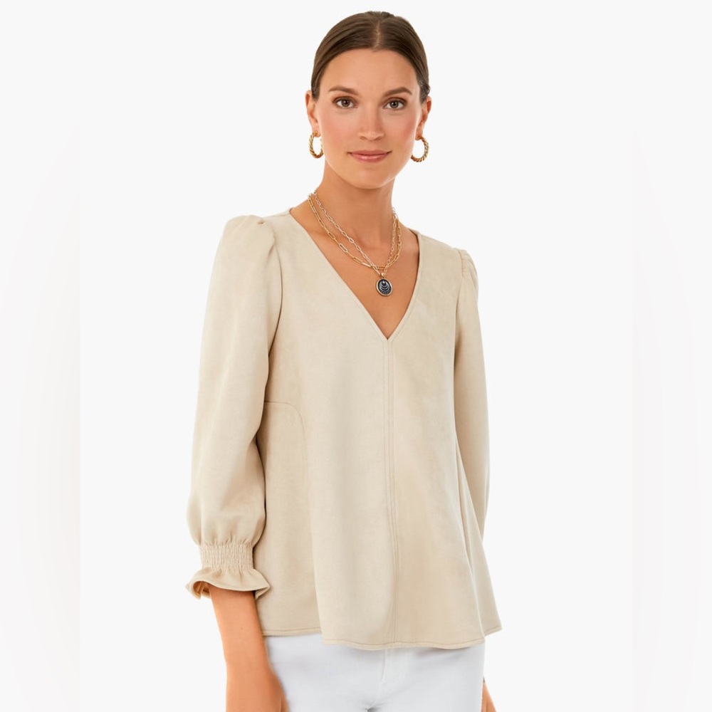Tuckernuck Pomander Place White Easton Blouse